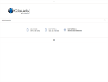 Tablet Screenshot of cloudsmedia.com